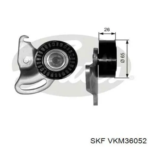 VKM 36052 SKF rodillo, correa trapecial poli v