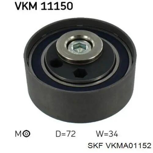 VKMA 01152 SKF kit correa de distribución