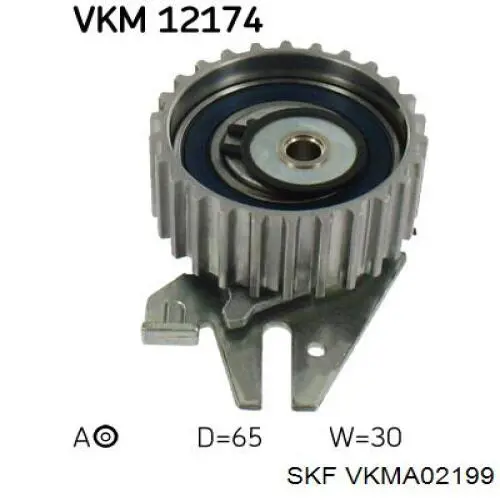 VKMA 02199 SKF kit correa de distribución