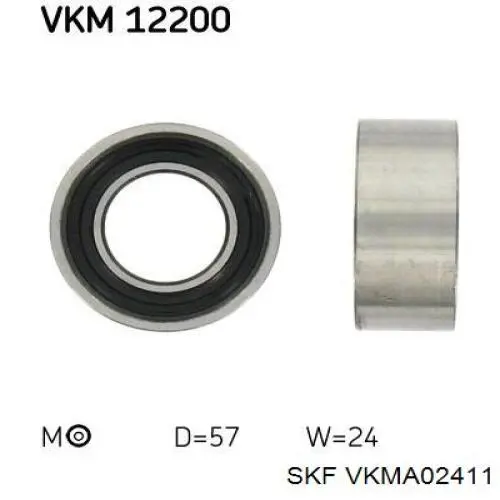 VKMA02411 SKF kit correa de distribución