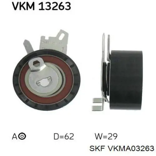 VKMA 03263 SKF kit correa de distribución