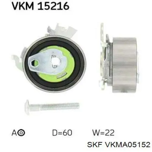 VKMA 05152 SKF kit correa de distribución