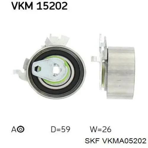 VKMA05202 SKF kit correa de distribución