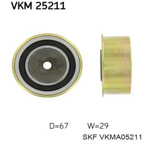 VKMA05211 SKF kit correa de distribución