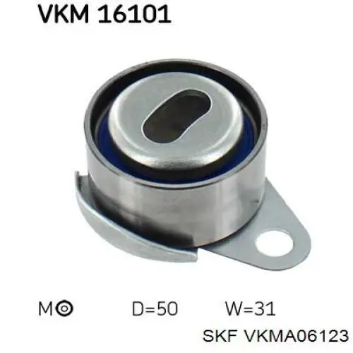 VKMA06123 SKF kit correa de distribución