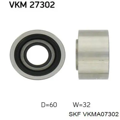 VKMA07302 SKF kit correa de distribución