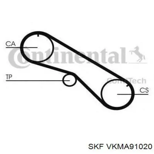  Kit correa de distribución para Toyota Land Cruiser J8