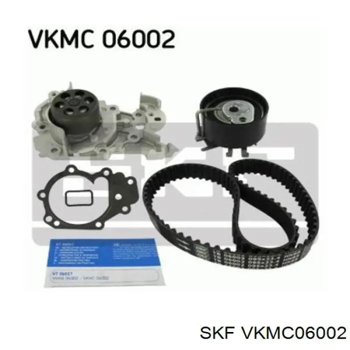 VKMC 06002 SKF kit correa de distribución