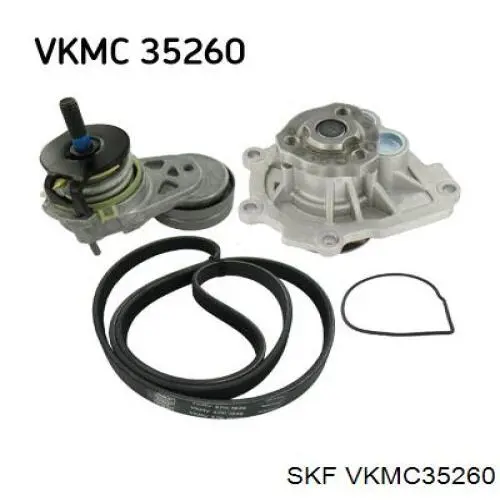 VKMC 35260 SKF kit correa de distribución