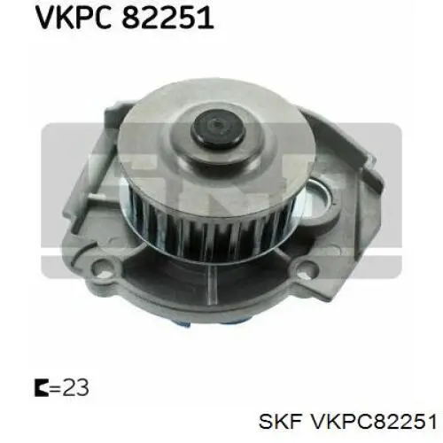 VKPC 82251 SKF bomba de agua