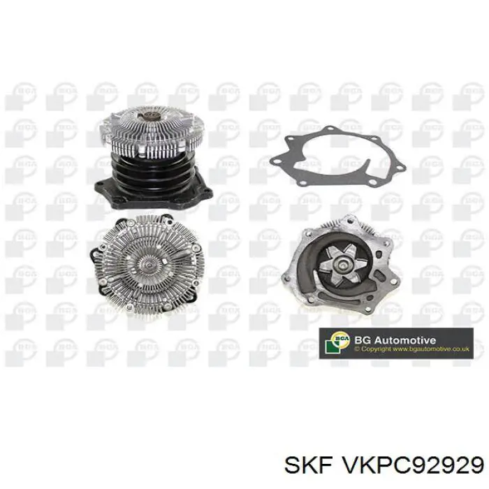 VKPC92929 SKF bomba de agua