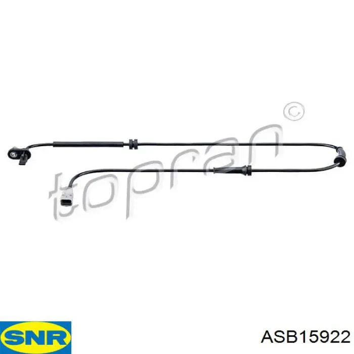 ASB159.22 SNR sensor abs trasero