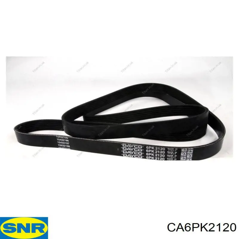 CA6PK2120 SNR correa trapezoidal