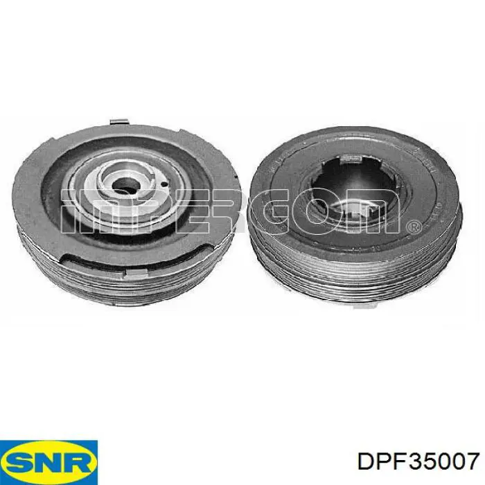 DPF35007 SNR polea, cigüeñal