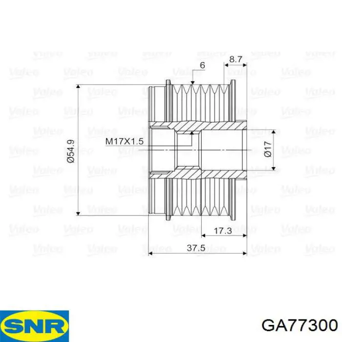 231513HD1A Nissan poleas juego de piezas