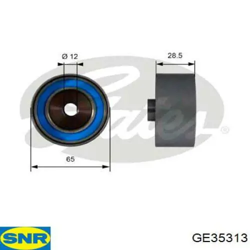 GE353.13 SNR rodillo intermedio de correa dentada