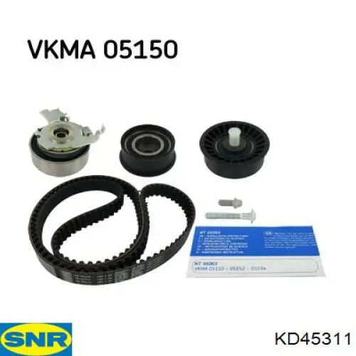 KD45311 SNR kit correa de distribución