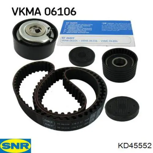 KD455.52 SNR kit correa de distribución