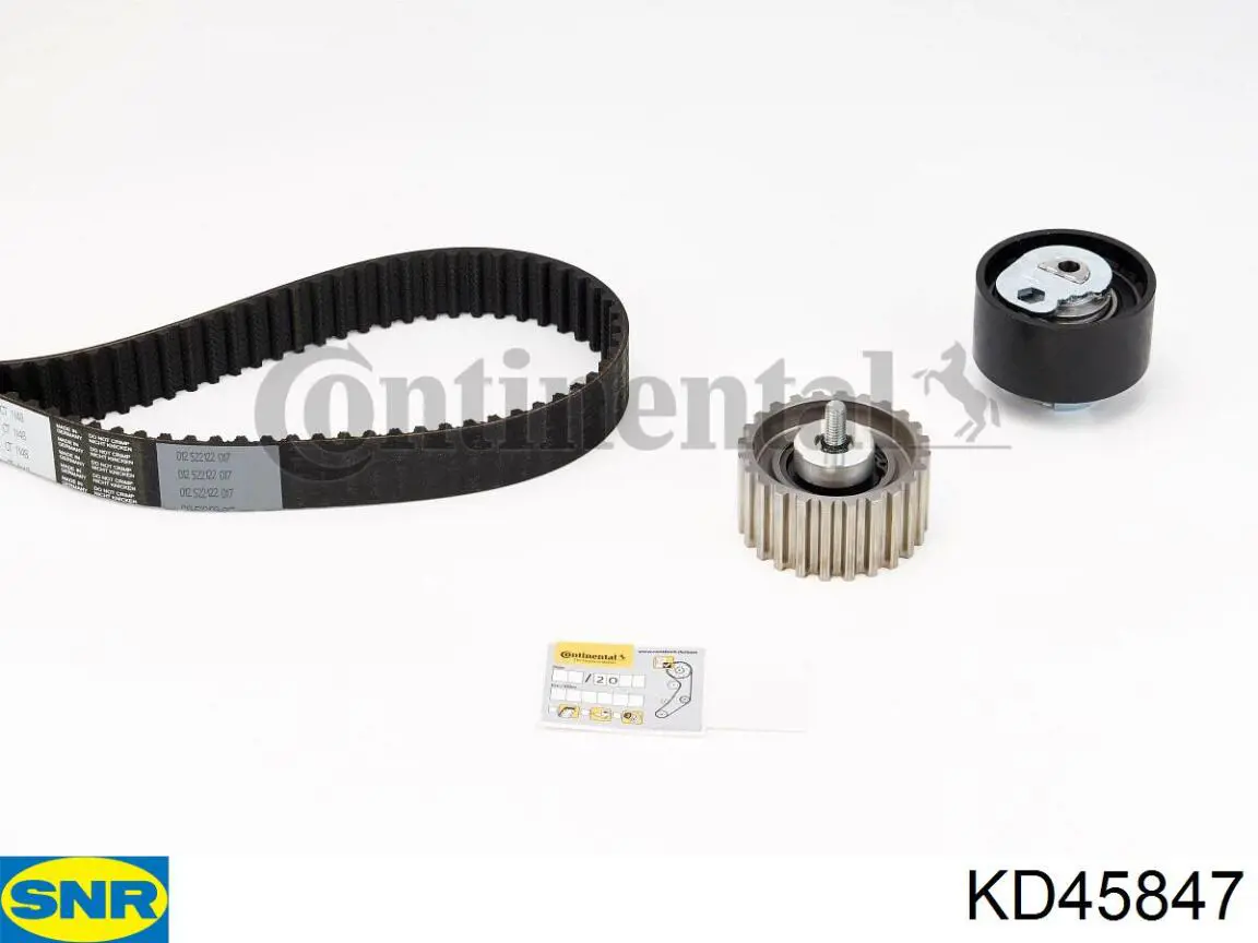 KD458.47 SNR kit correa de distribución