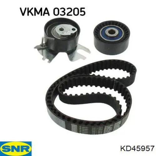 KD459.57 SNR kit correa de distribución