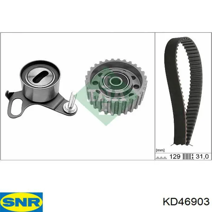 KD469.03 SNR kit correa de distribución