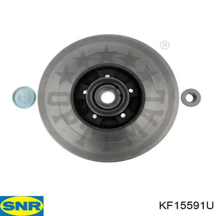 KF155.91U SNR disco de freno trasero