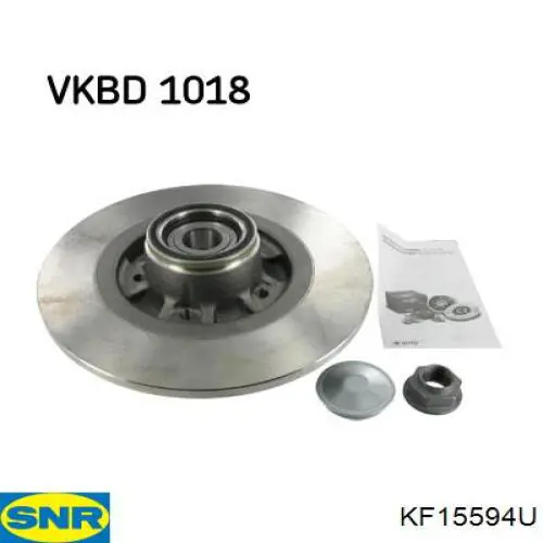 KF155.94U SNR disco de freno trasero