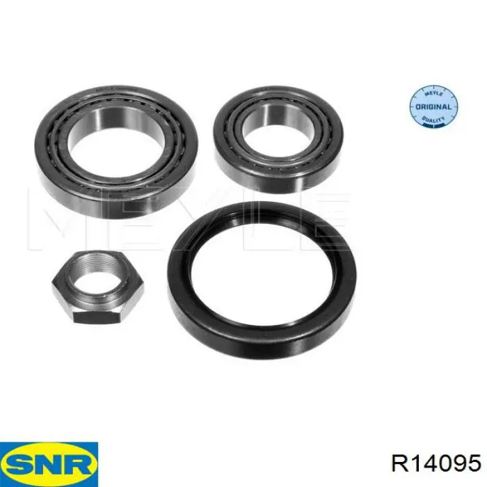 R140.95 SNR cojinete de rueda trasero