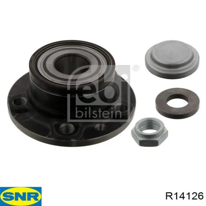 R141.26 SNR cubo de rueda trasero