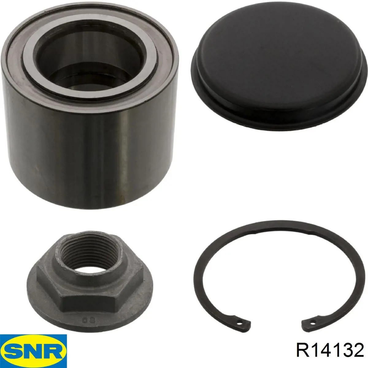 R14132 SNR cojinete de rueda trasero