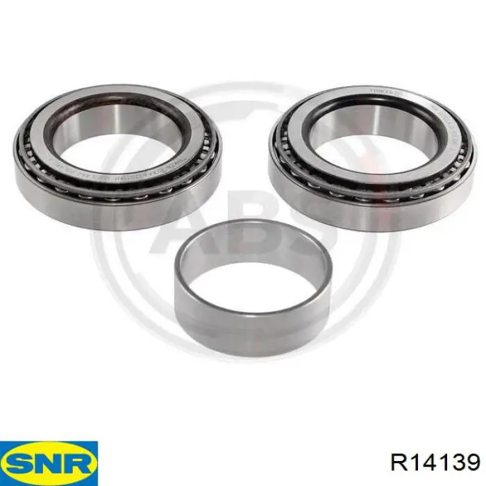 R141.39 SNR cojinete de rueda trasero