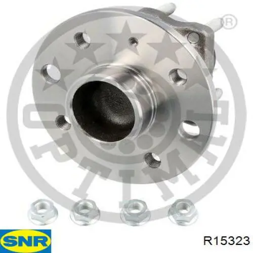 R153.23 SNR cubo de rueda trasero