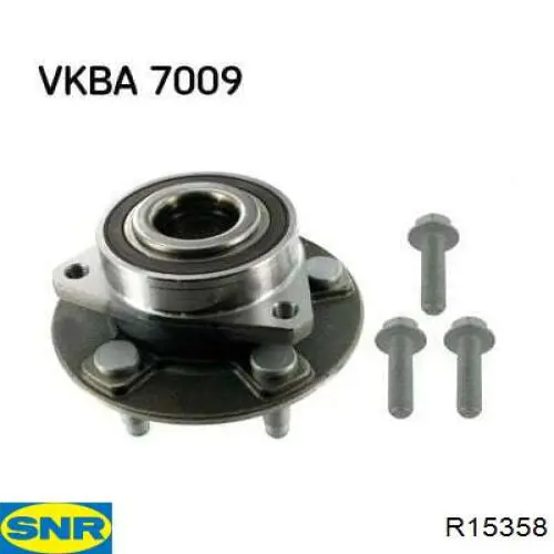 R153.58 SNR cubo de rueda trasero