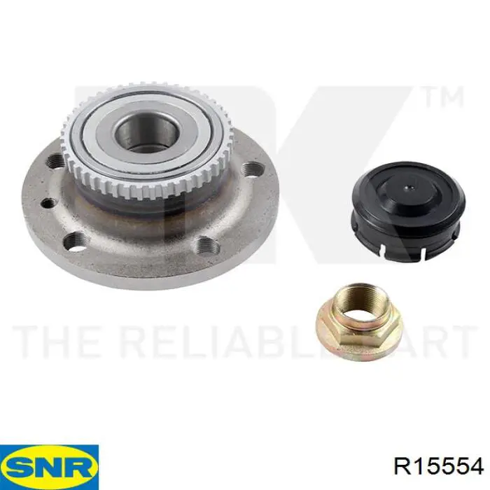 R155.54 SNR cubo de rueda trasero