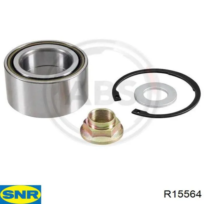 R155.64 SNR cojinete de rueda delantero