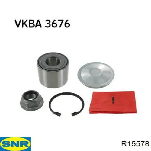 R155.78 SNR cojinete de rueda trasero