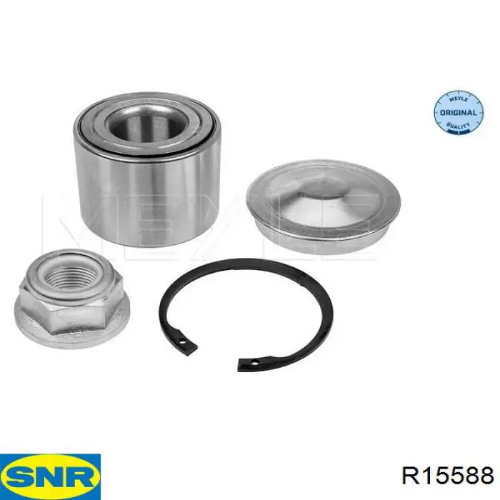 R155.88 SNR cojinete de rueda trasero