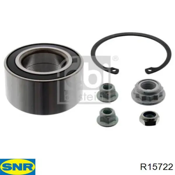 R157.22 SNR cojinete de rueda delantero