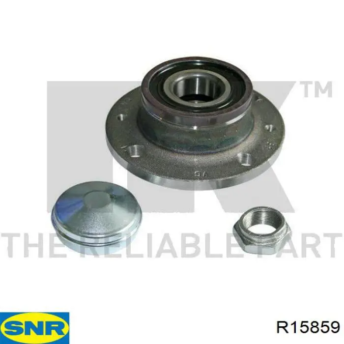 R158.59 SNR cubo de rueda trasero