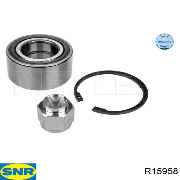 R159.58 SNR cojinete de rueda delantero