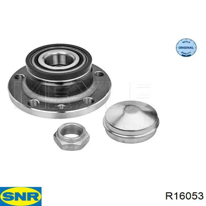 R160.53 SNR cubo de rueda trasero