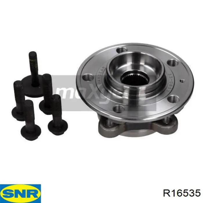 R165.35 SNR cubo de rueda delantero