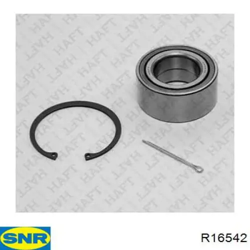 R165.42 SNR cubo de rueda trasero