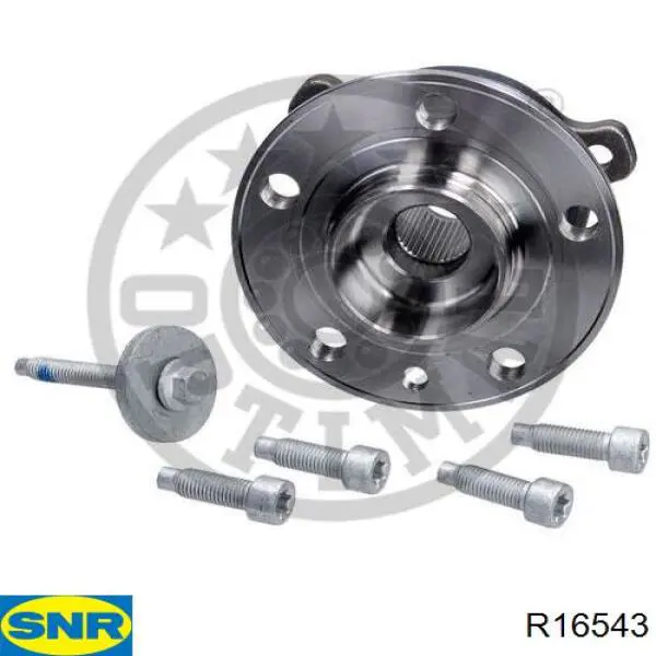 R165.43 SNR cubo de rueda trasero