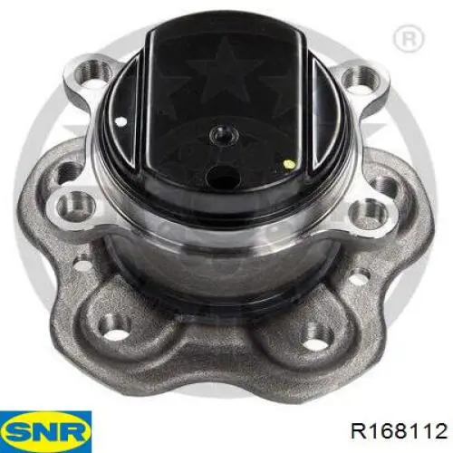  Cubo de rueda trasero para Nissan Qashqai 2 