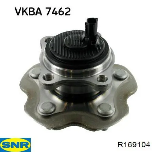 R169.104 SNR cubo de rueda trasero