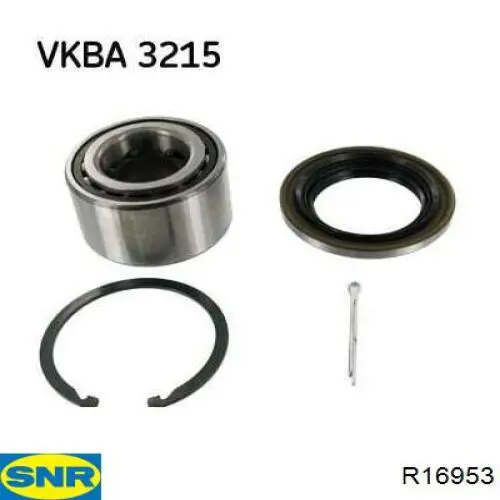 R169.53 SNR cojinete de rueda trasero