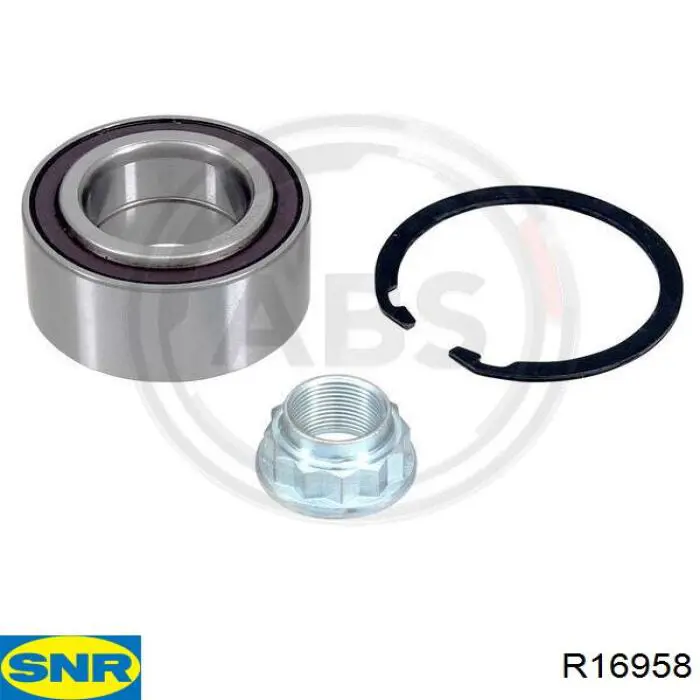 R169.58 SNR cojinete de rueda delantero