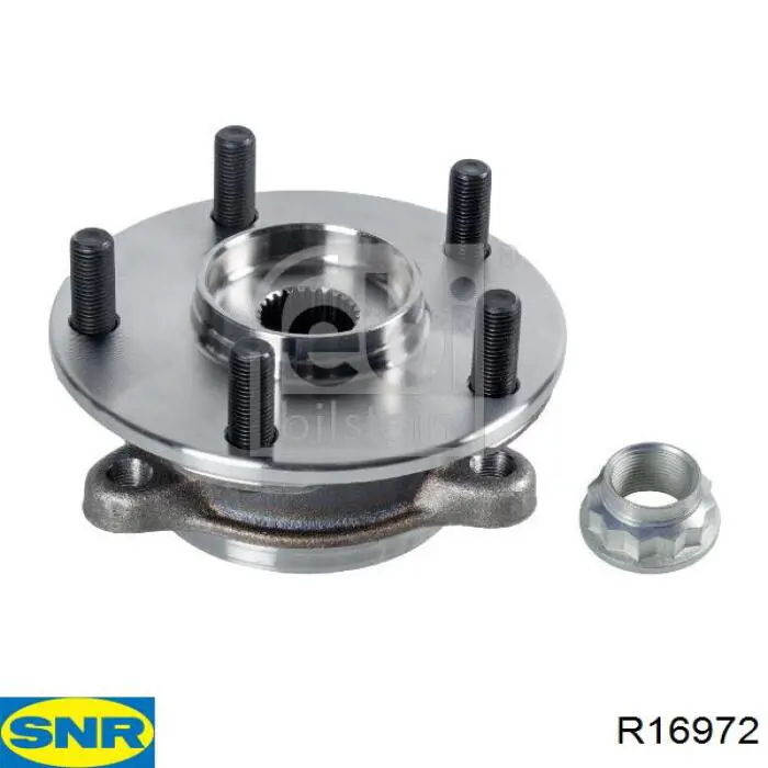 R169.72 SNR cubo de rueda delantero