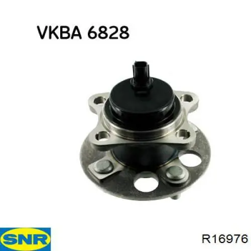 R169.76 SNR cubo de rueda trasero